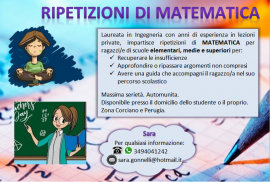 Ripetizioni di MATEMATICA - PERUGIA