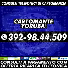 Chiama il CARTOMANTE YORUBA' per una consulenza esoterica al telefono a basso costo!