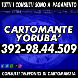 Chiama il CARTOMANTE YORUBA' per una consulenza esoterica al telefono a basso costo!