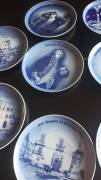 11 piatti in porcellana della Royal Copenhagen