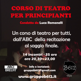 Corso di teatro per principianti