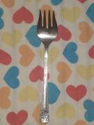 WM Rogers & Son Forchetta dessert April International Silver SILVER PLATED