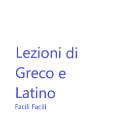 Lezioni private di Latino e Greco (online)