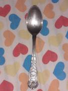 WM Rogers&Son AA Cucchiaio Cucchiaino Illinois National Union SILVER PLATED 1915