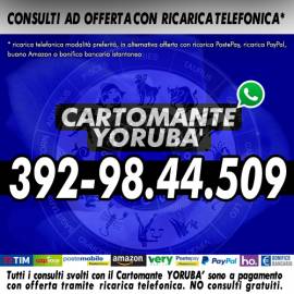 Telefona e parli direttamente con il Cartomante Yorubà