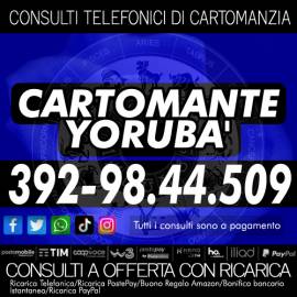 Telefona e parli direttamente con il Cartomante Yorubà