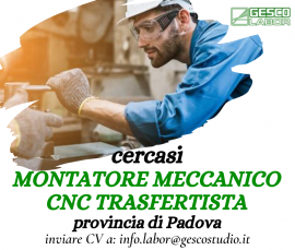 MONTATORE MECCANICO TRASFERTISTA