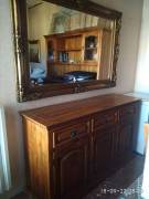 Credenza con specchio 