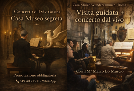 Visita guidata nella Casa Museo Wunderkammer: Alla scoperta delle Camere delle Meraviglie a Roma! Visita guidata nella Casa Museo Wunderkammer: Alla scoperta delle Camere delle Meraviglie a Roma!