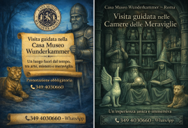 Visita guidata nella Casa Museo Wunderkammer: Alla scoperta delle Camere delle Meraviglie a Roma!