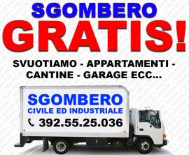 GRATIS! Sgombero. Ritiro Ingombrante. RAEE