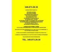 RIPETIZION DI MICROECONOMIA 3498732930 MACROECONOMIA MANAGERIALE TORINO