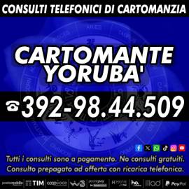 Chiedi Consiglio ai Tarocchi del Cartomante YORUBA'