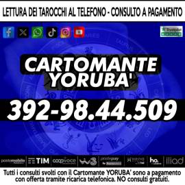 Tutto quello che vuoi sapere con un consulto di Cartomanzia - il Cartomante YORUBA'