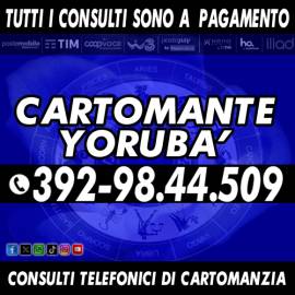 Richiedi subito una consulenza esoterica con il Cartomante Yorubà