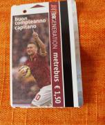 4 BIGLIETTI ATAC COMPLEANNO TOTTI EDIZIONE LIMITATA