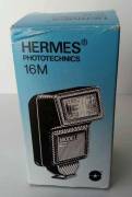 Flash HERMES Phototechnics modello 16M con scatola e libretto d'istruzioni nuovo