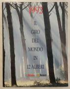 Allegato alla Rivista AIRONE: CALENDARIO 1992 Il giro del mondo in 12 alberi Ed.Mondadori come nuovo