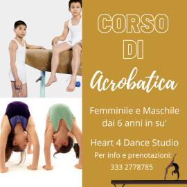 Corso di Acrobatica dai 6 anni in su (Roma Capannelle)