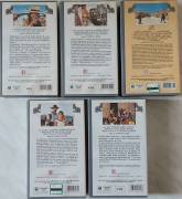 COFANETTO 5 VHS WESTERN SERGIO LEONE - BOX CAPOLAVORI WESTERN - RICORDI VIDEO