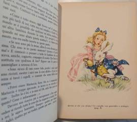 Alice nel paese delle Meraviglie di Lewis Carroll Illustrazioni di Maraja Ed.Fratelli Fabbri, 1955
