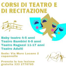 Corsi di Teatro e Recitazione per ogni età (Roma Capannelle)