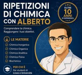  ⚛ RIPETIZIONI DI CHIMICA ⚛ - ESPERIENZA PLURIENNALE