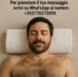 Massaggiatore uomo 