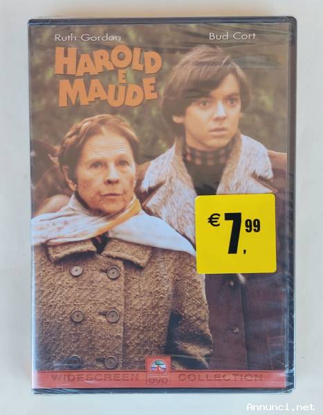 DVD Harold E Maude Regia: Hal Ashby Studio Paramount, nuovo con cellophane