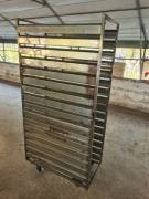 CARRELLI PORTA TEGLIE DA FORNO USATI  