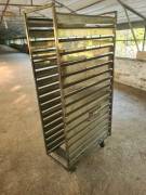 CARRELLI PORTA TEGLIE DA FORNO USATI  