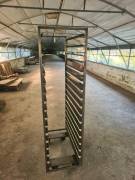 CARRELLI PORTA TEGLIE DA FORNO USATI  