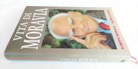 Vita di Moravia di Alberto Moravia e Alain Elkann 1°Ed.Euroclub su licenza Editoriale Fabbri, 1991