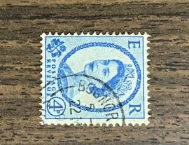 Francobollo della Regina Elisabetta Il degli anni '50. Molto Raro