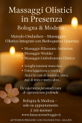 Massaggi Olistici in Presenza – Bologna & Modena