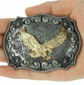 FIBBIA CINTURA GOLDEN AMERICANO AQUILA 