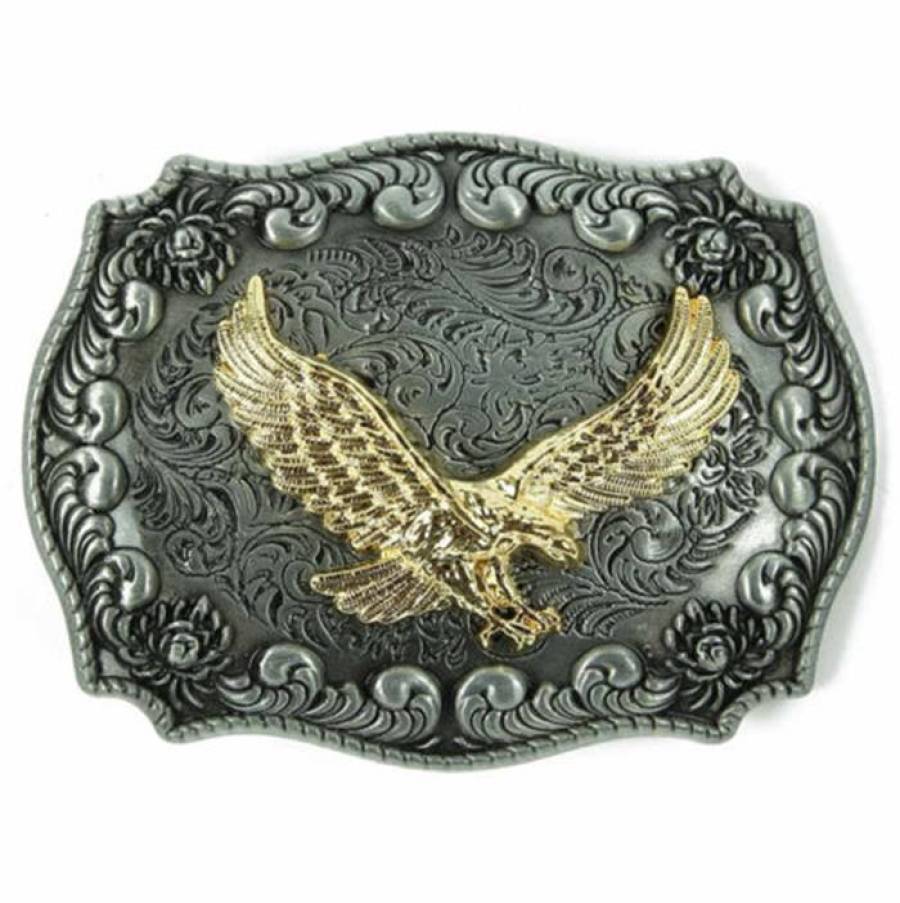 FIBBIA CINTURA GOLDEN AMERICANO AQUILA