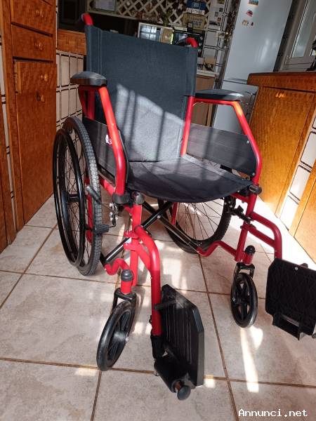 CARROZZINA DISABILI RUOTE GRANDI