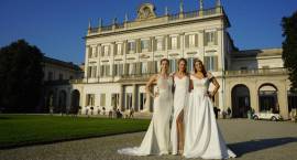Sfilata di moda sposa alla Fiera Sposi "Nozze d'Autore" a Cassano d'Adda 23 novembre 2025
