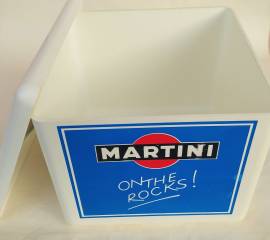 Secchiello porta ghiaccio Martini made in England. Gaskell & Chambers Ltd Leicester anni '80