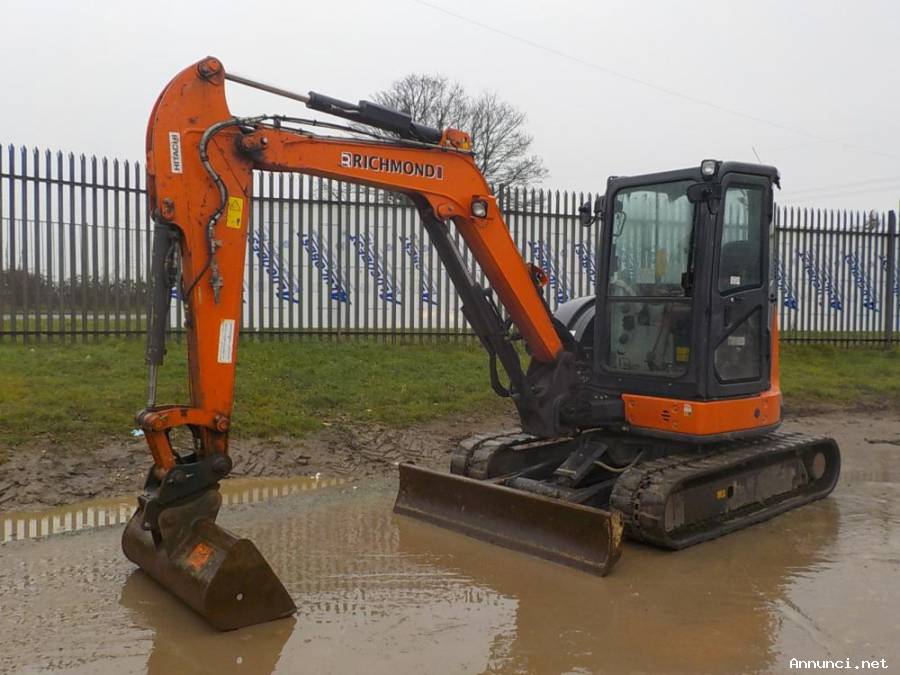 2014 Hitachi ZX48U-5A mini excavatore