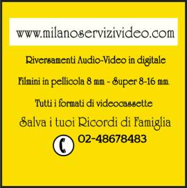 Proiettore Diapositive Milano Noleggio Riversamento Videocassette Super 8 VHS,minidv,hi8,video 8,hdv