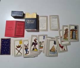 Oracle Belline edizione vintage 1983. Il cofanetto originale le carte e il libretto di istruzioni in