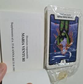 I tarocchi delle 7 Verità edizione 1985 rivista Annabella originale mazzo di 42 carte mai usate set 