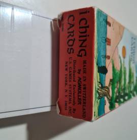 Vintage I Ching Cards AGMüller anni 1970 Divinazione Set senza monete, mazzo ancora cellofanato. Ven
