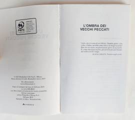 L’ombra dei vecchi peccati di Enrico Luceri 1°Ed.Mondadori, marzo 2025