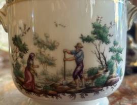 Vaso Cachepot Ginori linea Pittoria anni 50