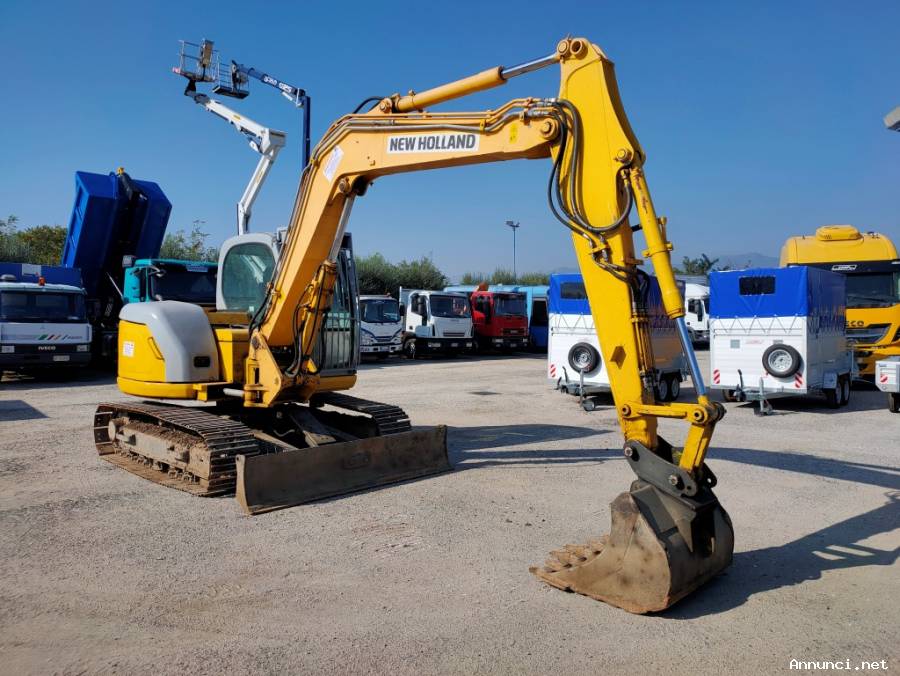 Midiescavatore NEW HOLLAND E80 MSR