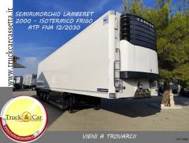 RIF.1285 SEMIRIMORCHIO LAMBERET – 2000 – ISOTERMICO CON GRUPPO FRIGORIFERO – ATP FNA 12/2030 – CON G