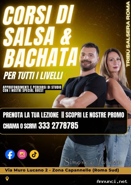 Corsi di SALSA & BACHATA